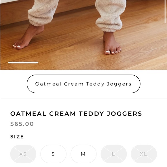 Loungewear teddy track pants - Picture 5 of 5